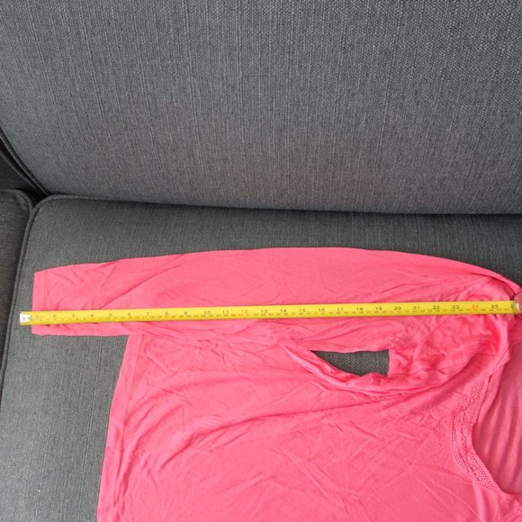 Diesel Pink 100% Lycocell Long Sleeve T-Shirt Size S - Picture 9 of 11